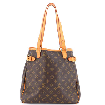 Louis Vuitton Batignolles Handbag Monogram Canvas Vertical