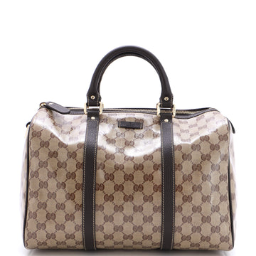 Gucci Joy Boston Bag (Outlet) GG Coated Canvas Medium