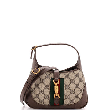 Balenciaga x Gucci The Hacker Project Jackie 1961 Hobo BB Coated Canvas Mini