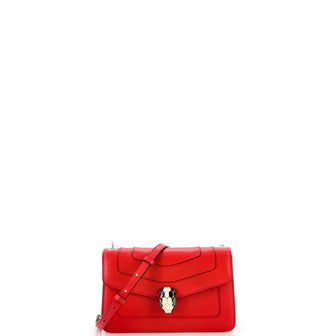 Bvlgari Serpenti Forever Shoulder Bag Leather Small