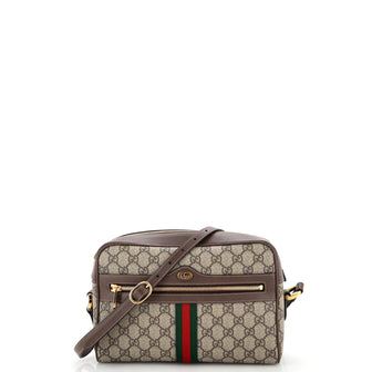 Gucci Ophidia Shoulder Bag GG Coated Canvas Small