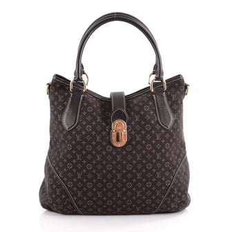 Louis Vuitton Elegie Handbag Monogram Idylle Brown 2093401