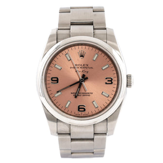 Rolex Air King Oyster Perpetual Automatic Watch Stainless Steel 34