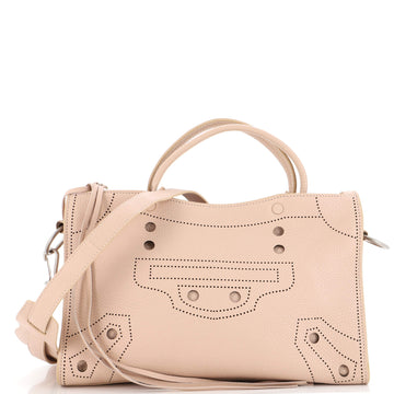 Balenciaga Blackout City Bag Leather Small