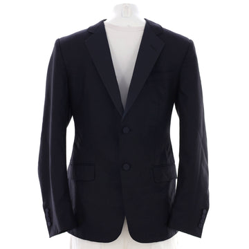 Gucci Men's Button Up Blazer Wool and Silk