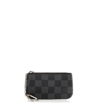 Louis Vuitton Key Pouch Damier Graphite