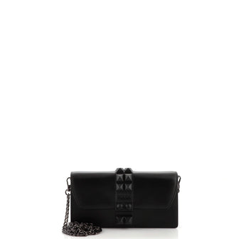 Prada Elektra Wallet on Chain Studded Leather