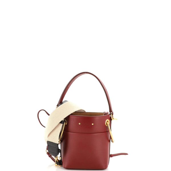 Chloe Roy Bucket Bag Leather Mini