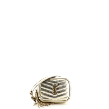 Saint Laurent Lou Camera Bag Matelasse Chevron Leather Baby