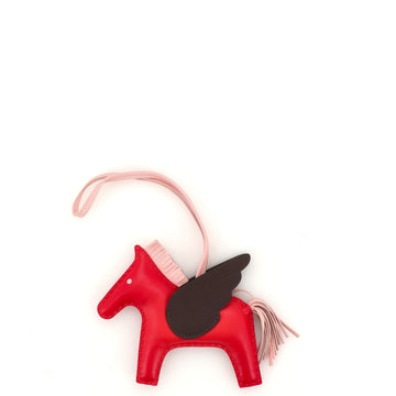 Hermes Pegase Rodeo Bag Charm Leather MM