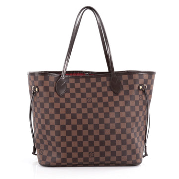 Louis Vuitton Neverfull NM Tote Damier MM Brown 2094402