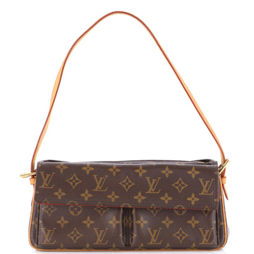 Louis Vuitton Viva Cite Handbag Monogram Canvas MM