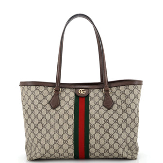 Gucci Ophidia Shopping Tote GG Coated Canvas Medium