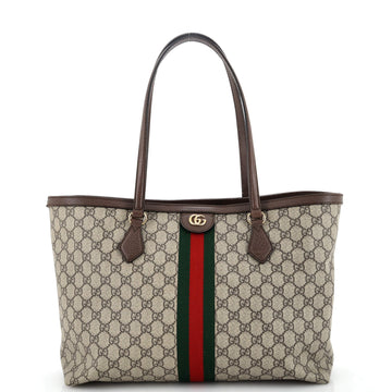 Gucci Ophidia Shopping Tote GG Coated Canvas Medium