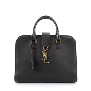 Saint Laurent Monogram Cabas Leather Baby Black 2095001
