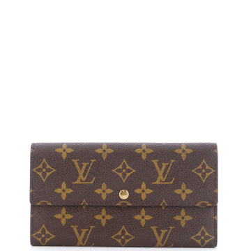 Louis Vuitton Vintage Sarah Wallet Monogram Canvas
