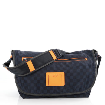 Louis Vuitton Challenge Messenger Damier Nylon Blue 2095401