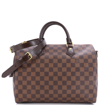 Louis Vuitton Speedy Bandouliere Bag Damier 30