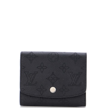 Louis Vuitton Compact Iris Wallet NM Mahina Leather