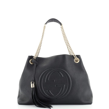 Gucci Soho Chain Strap Shoulder Bag (Outlet) Leather Medium
