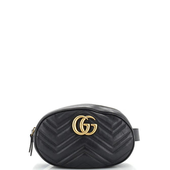 Gucci GG Marmont Belt Bag Matelasse Leather
