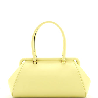 Salvatore Ferragamo Frame Satchel Leather