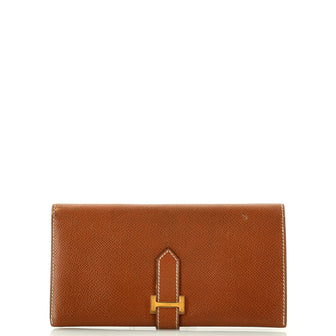 Hermes Bearn Wallet Courchevel Long
