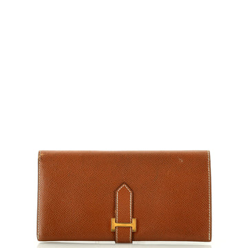 Hermes Bearn Wallet Courchevel Long