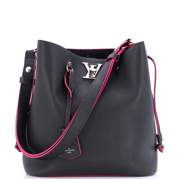 Louis Vuitton Lockme Bucket Bag Leather