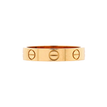 Cartier Love Wedding Band Ring 18K Yellow Gold