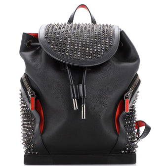 Christian Louboutin Explorafunk Backpack Spiked Leather