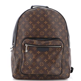 Louis Vuitton Josh Backpack Macassar Monogram Canvas