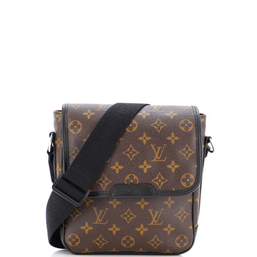 Louis Vuitton Bass Messenger Bag Macassar Monogram Canvas PM