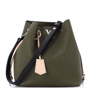 Louis Vuitton Lockme Bucket Bag Leather
