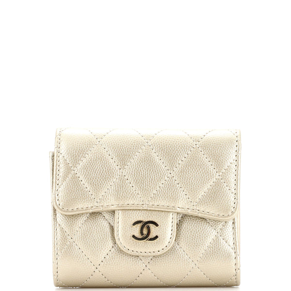 Chanel Black Leather Trifold Boy Small Wallet ref173860  Joli Closet
