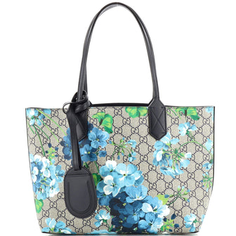 Gucci Reversible Tote Blooms GG Print Leather Small