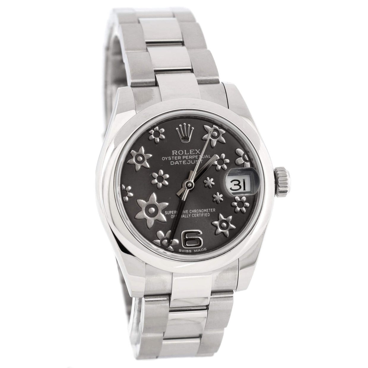 Rolex Oyster Perpetual Datejust Automatic Watch Stainless Steel with