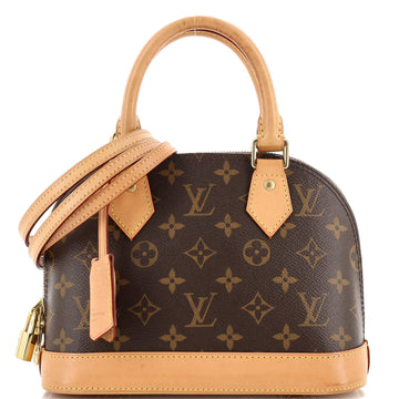 Louis Vuitton Alma Handbag Monogram Canvas BB