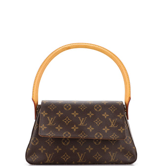 Louis Vuitton Looping Handbag Monogram Canvas Mini
