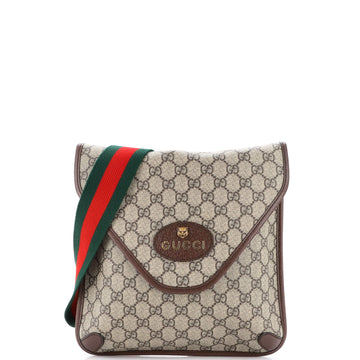 Gucci Neo Vintage Envelope Messenger GG Coated Canvas Medium