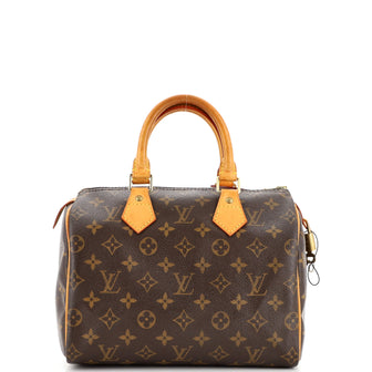 Louis Vuitton Speedy Handbag Monogram Canvas 25
