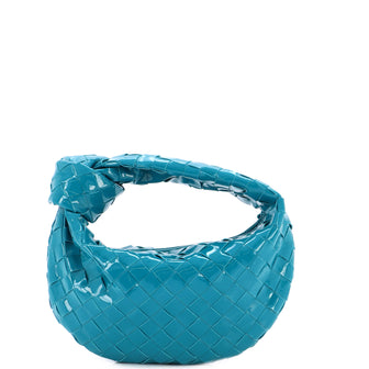 Bottega Veneta BV Jodie Hobo Intrecciato Patent Mini