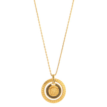 Versace Medusa Pendant Necklace Metal