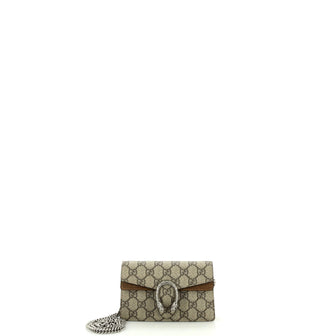Gucci Dionysus Bag GG Coated Canvas Super Mini
