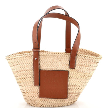 Loewe Basket Tote Raffia Large