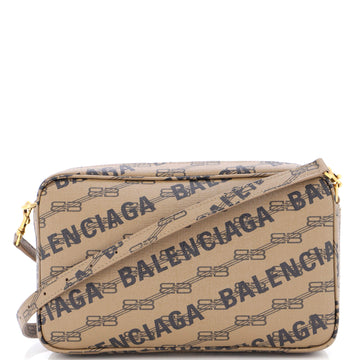 Balenciaga Signature Camera Bag BB Monogram Coated Canvas Medium