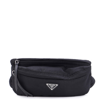 Prada Zip Waist Bag Tessuto Medium