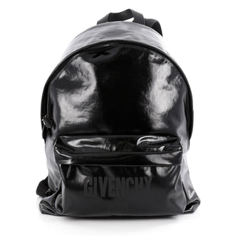Givenchy Ci Backpack Coated Canvas Black 2098201