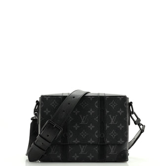 Louis Vuitton Monogram Eclipse Canvas Soft Trunk Wallet Bag