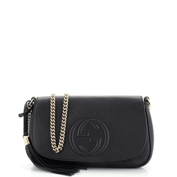 Gucci Soho Chain Crossbody Bag Leather Medium